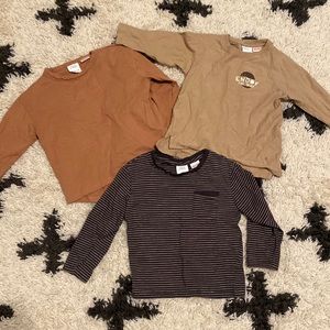 Set of 3 Zara Long Sleeve Shirts